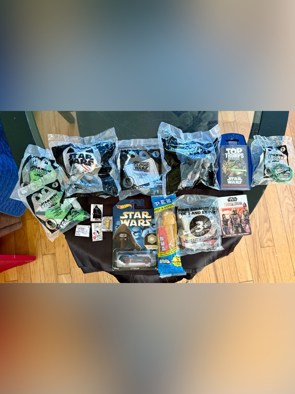 New in Package; Lots of Happy Meal Toys, Mini Star Wars Figures, & More SW Items